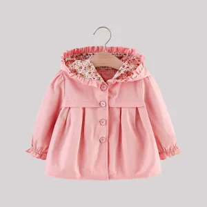 New Fashion Girls' Cardigan Overcoat