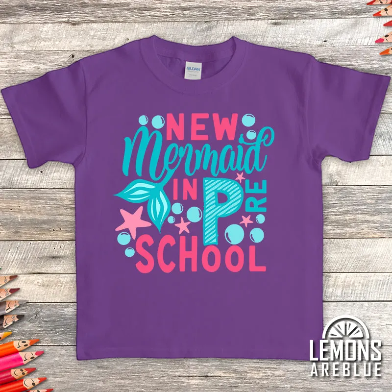 New Mermaid In School Premium Youth Tees