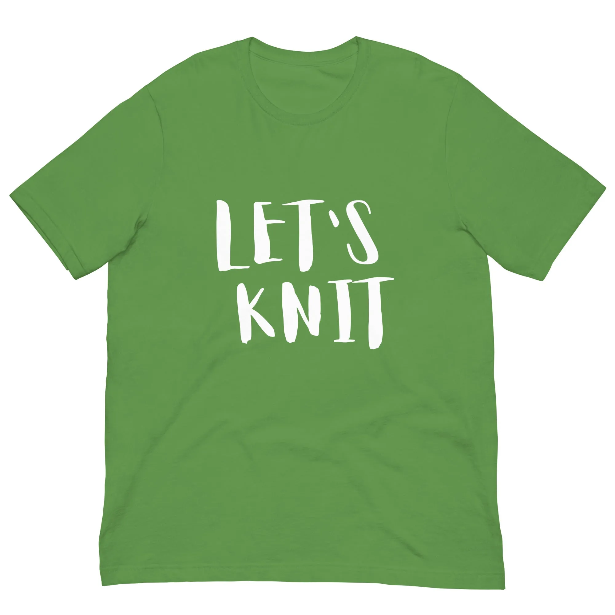 NEW! Unisex Let's knit t-shirt