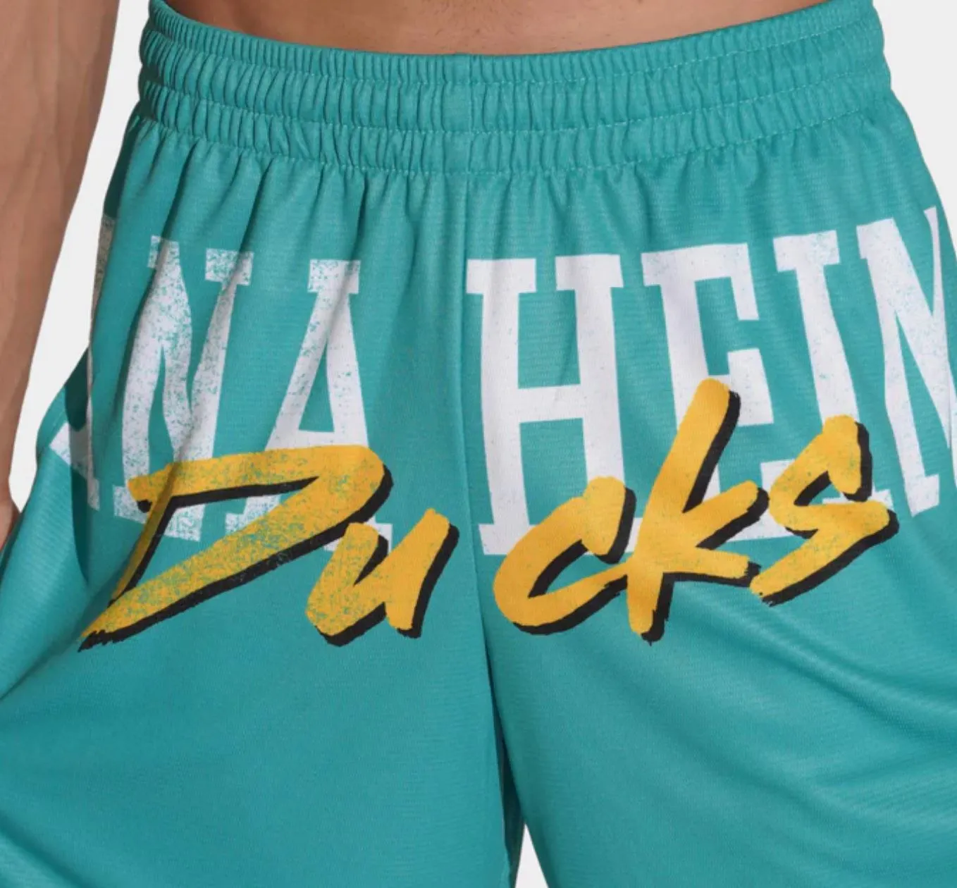 NHL Anaheim Mighty Ducks Men’s Mesh Shorts Size Small (New)