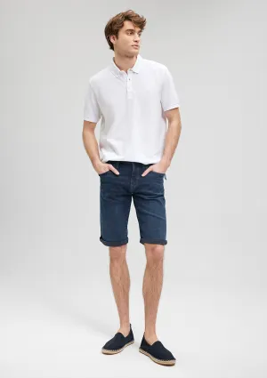 Nicholas Foggy Indigo Mavi Premium Jean Shorts