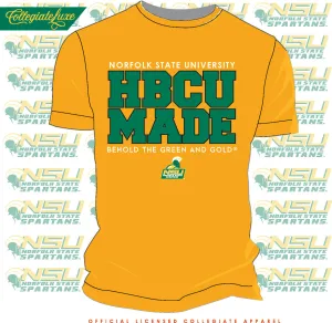 NORFOLK ST. | HBCU MADE Gold Unisex Tees (**)