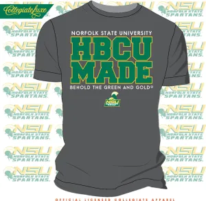 NORFOLK ST. | HBCU MADE Gray Unisex Tees (**)