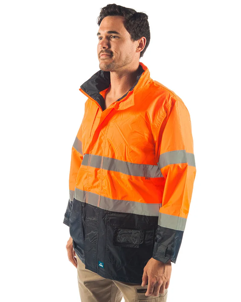 Northern Hi Vis Jacket - Orange/Navy