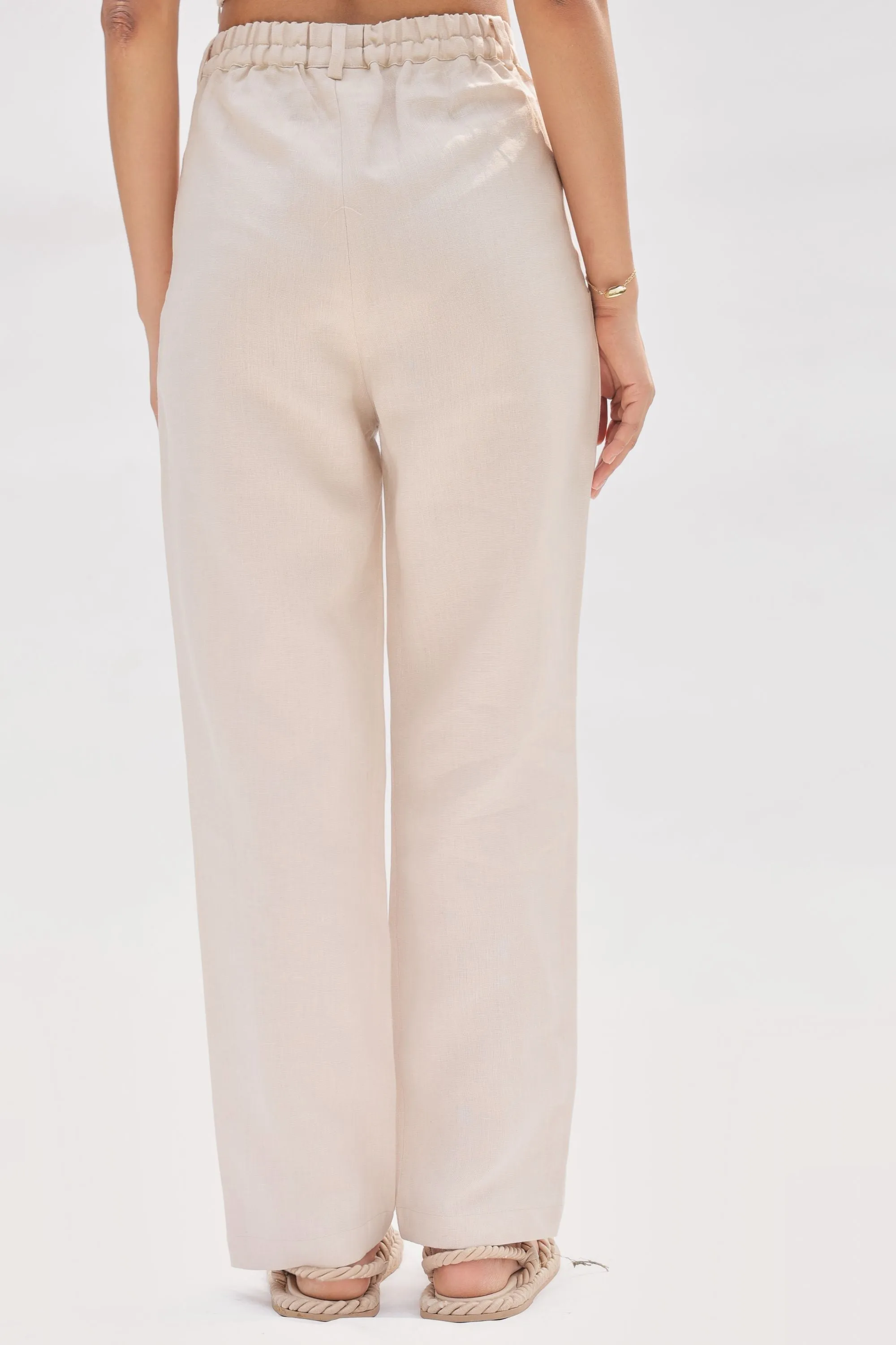 Ocean Breeze Linen Trousers