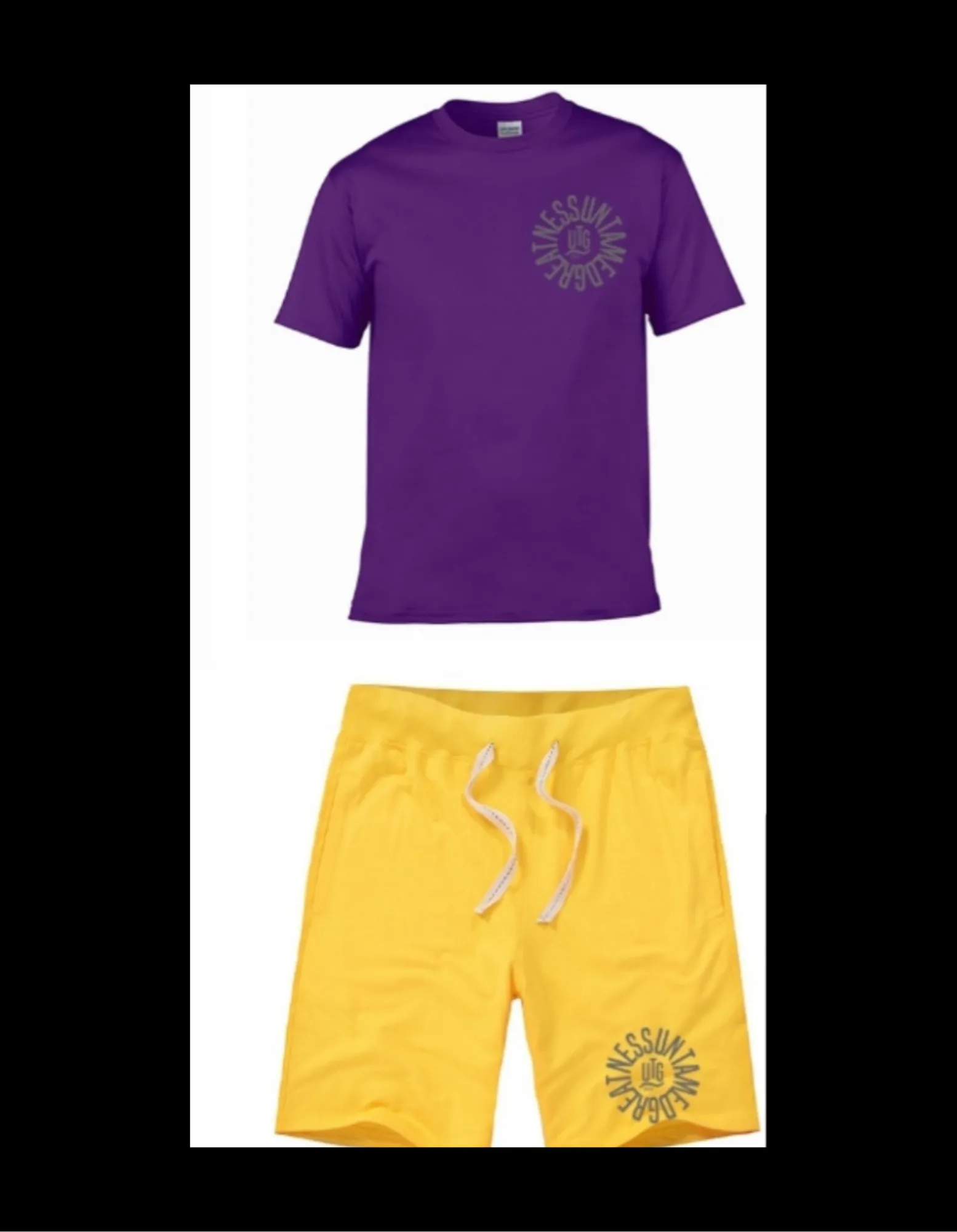 OG GREATNESS Sport -  Reflective Shirts & Shorts Set