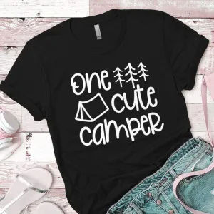 One Cute Camper Premium Tees