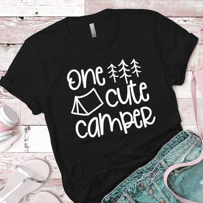 One Cute Camper Premium Tees