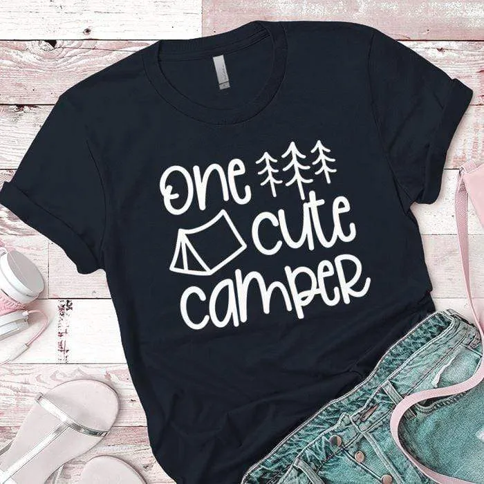 One Cute Camper Premium Tees