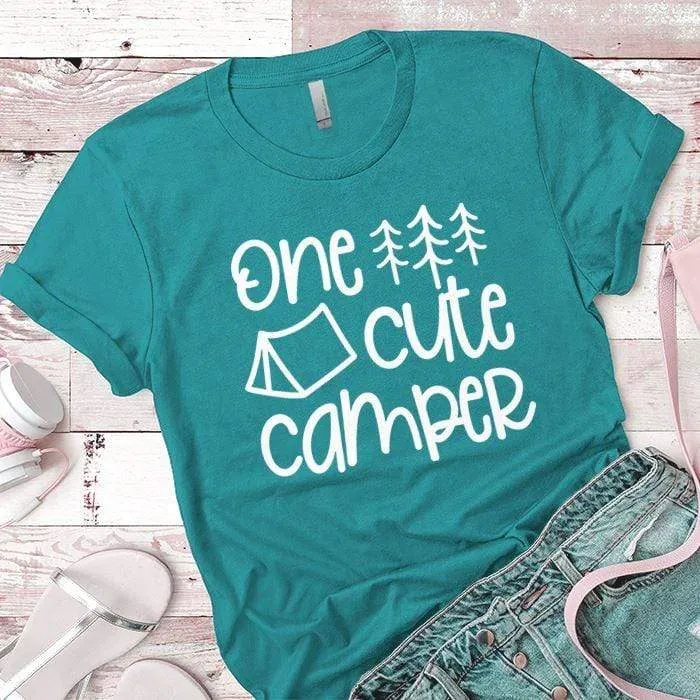 One Cute Camper Premium Tees