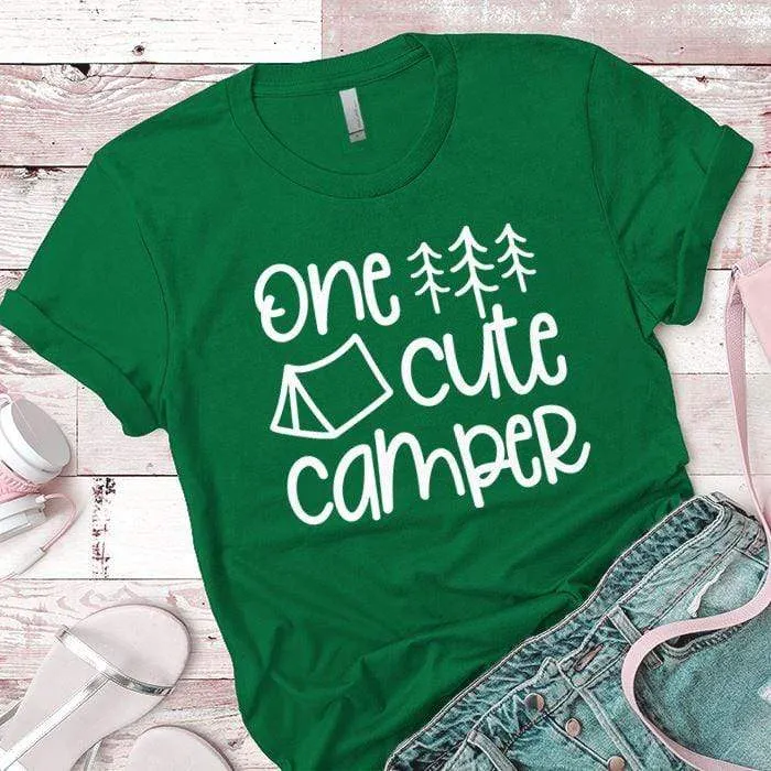 One Cute Camper Premium Tees