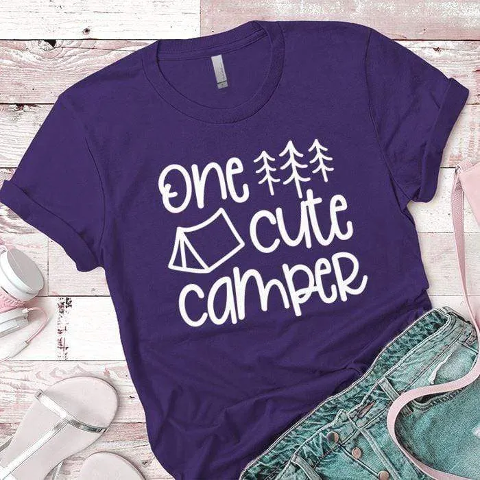 One Cute Camper Premium Tees