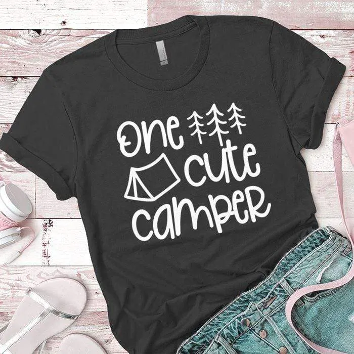 One Cute Camper Premium Tees