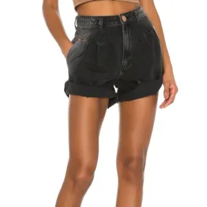 One Teaspoon Streetwalker High-Waist Denim Shorts Size 27