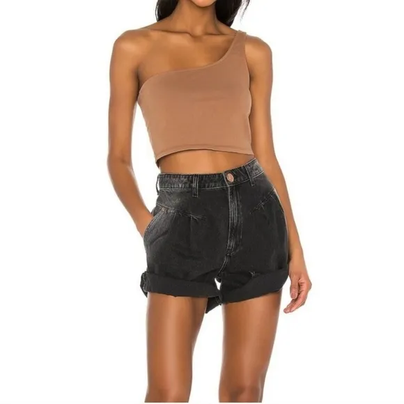 One Teaspoon Streetwalker High-Waist Denim Shorts Size 27
