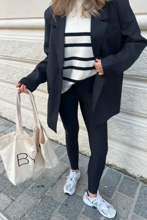 ONLLina Shiny Leggings - Sort