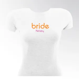 Orange Crush BrideTShirt