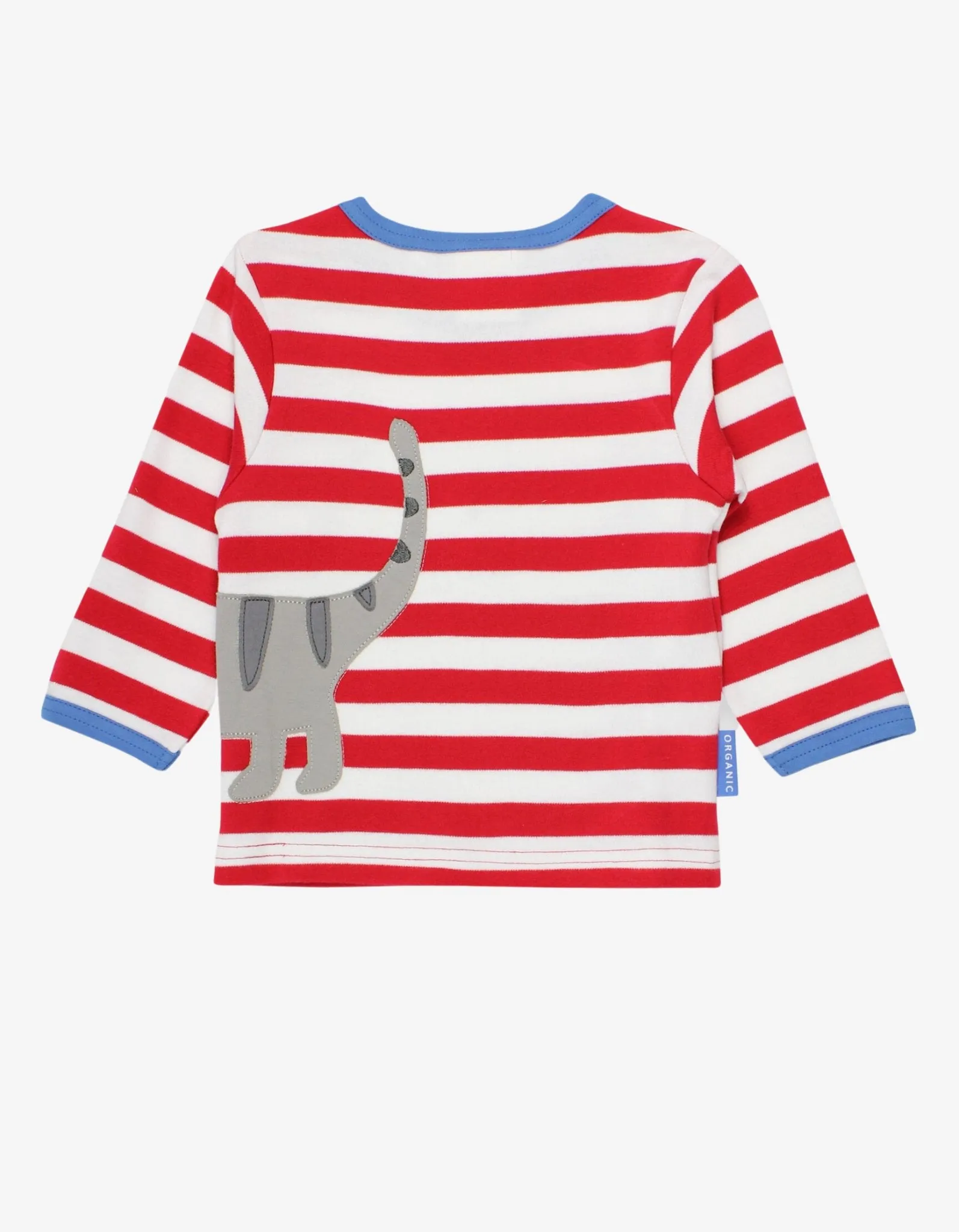Organic Tabby Cat Applique T-Shirt
