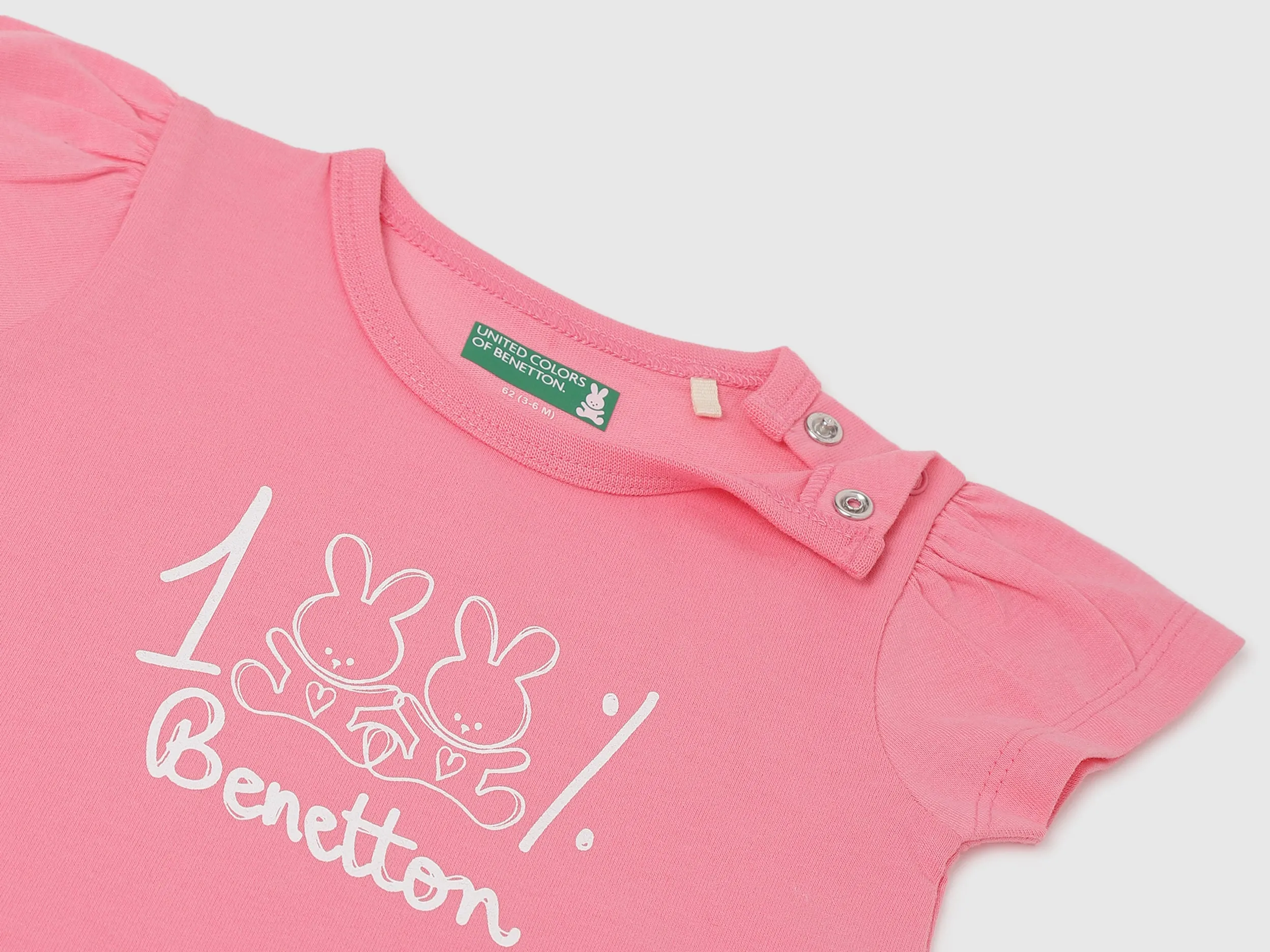 Pack of 3 Regular Fit Round Neck Printed Baby T-Shirts