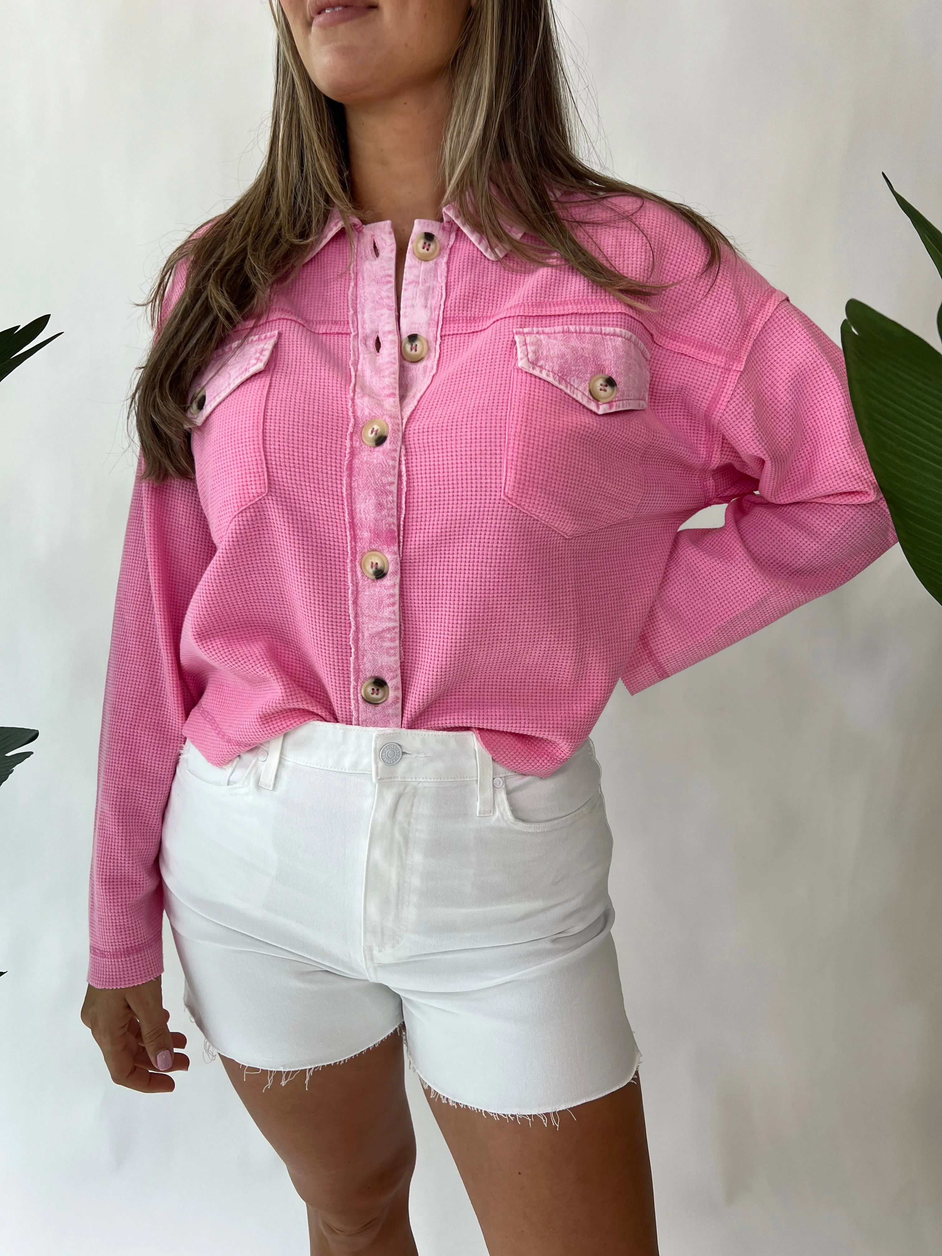 Paige Dani Short Crisp White