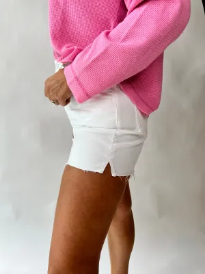Paige Dani Short Crisp White
