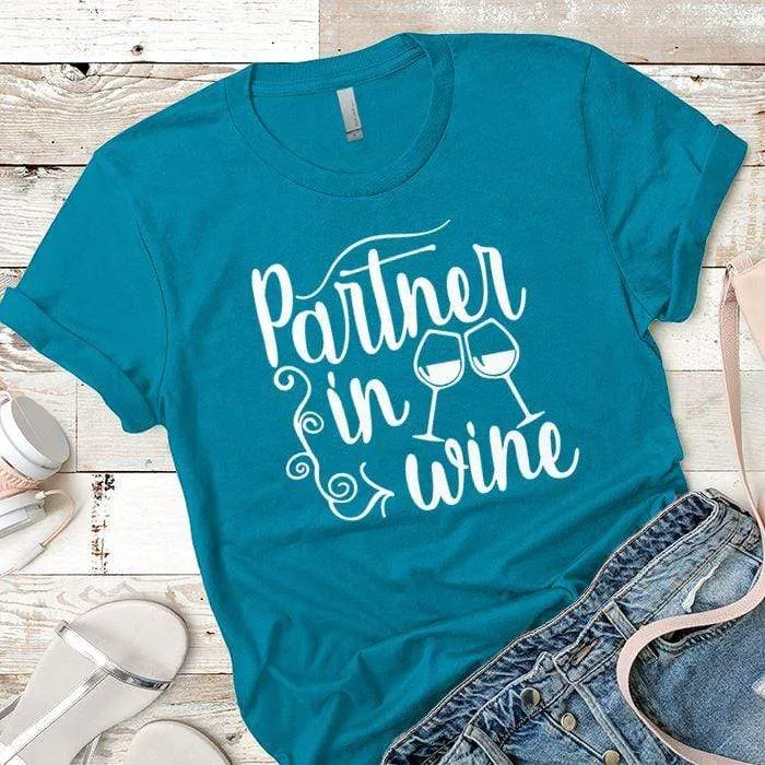 Partner In Wine Premium Tees