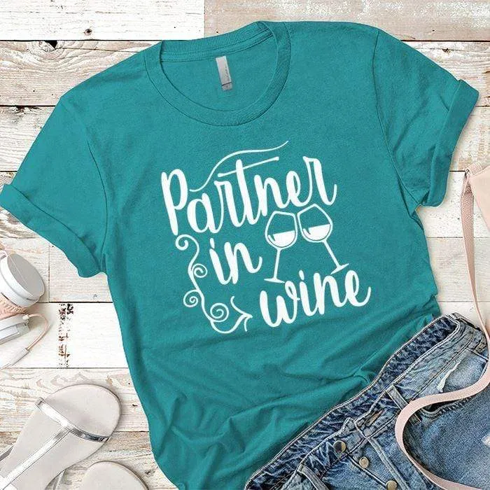 Partner In Wine Premium Tees