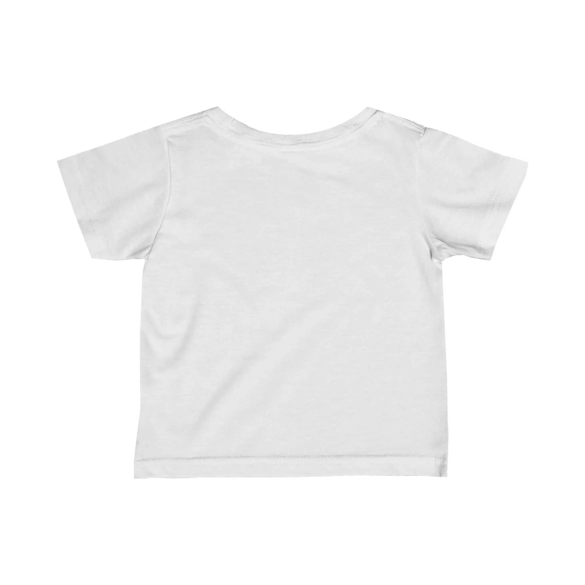 PERSONALIZED - Braves Baseball Number Infant Fine Jersey Tee