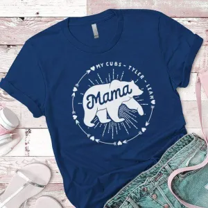 PERSONALIZED Mama Bear Premium Tees
