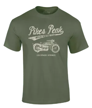 Pikes Peak Vintage Script - Green