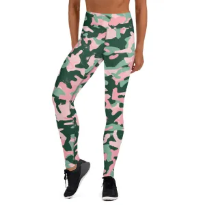 Pink & Green Camouflage