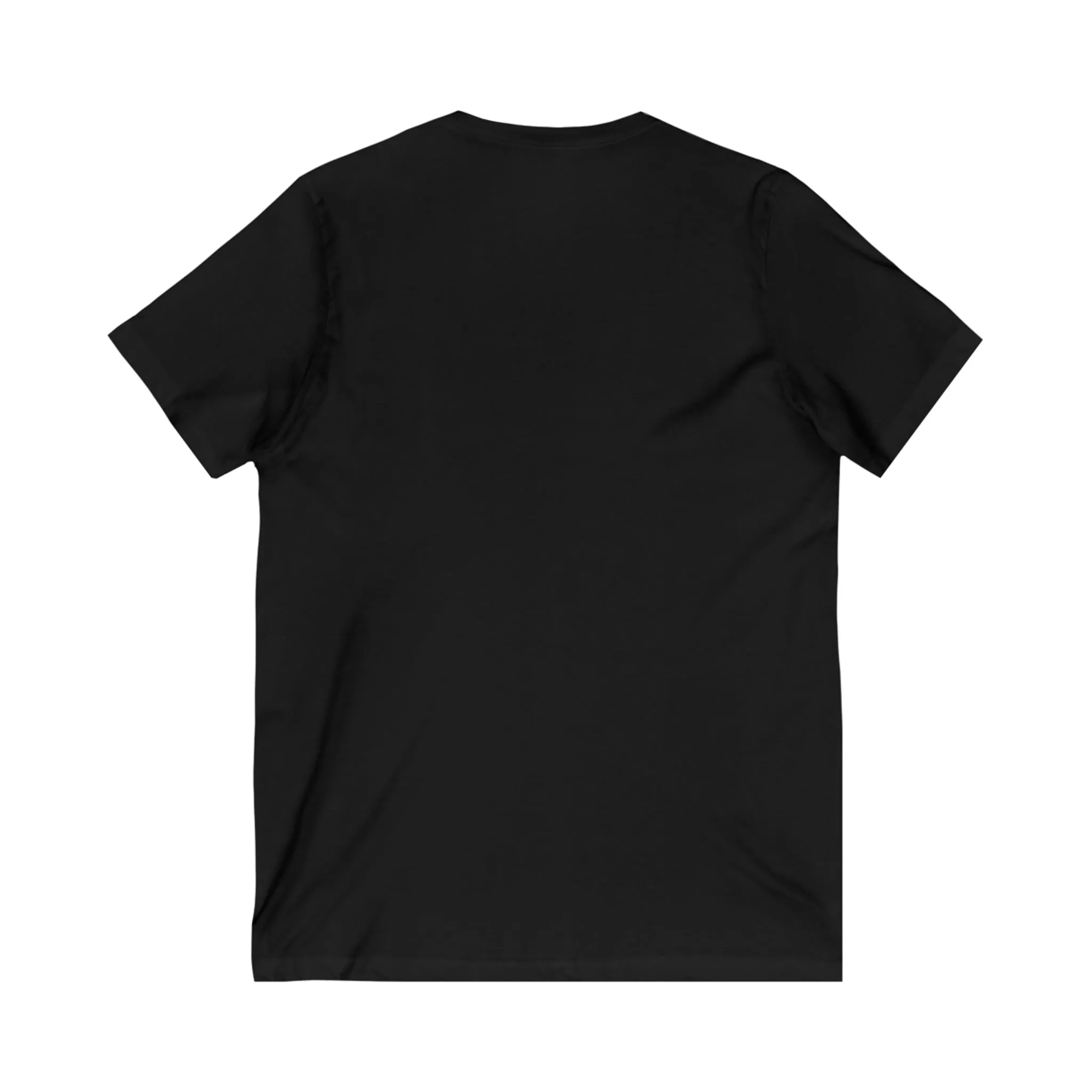 Pink Butterfly Short Sleeve V-Neck Tee
