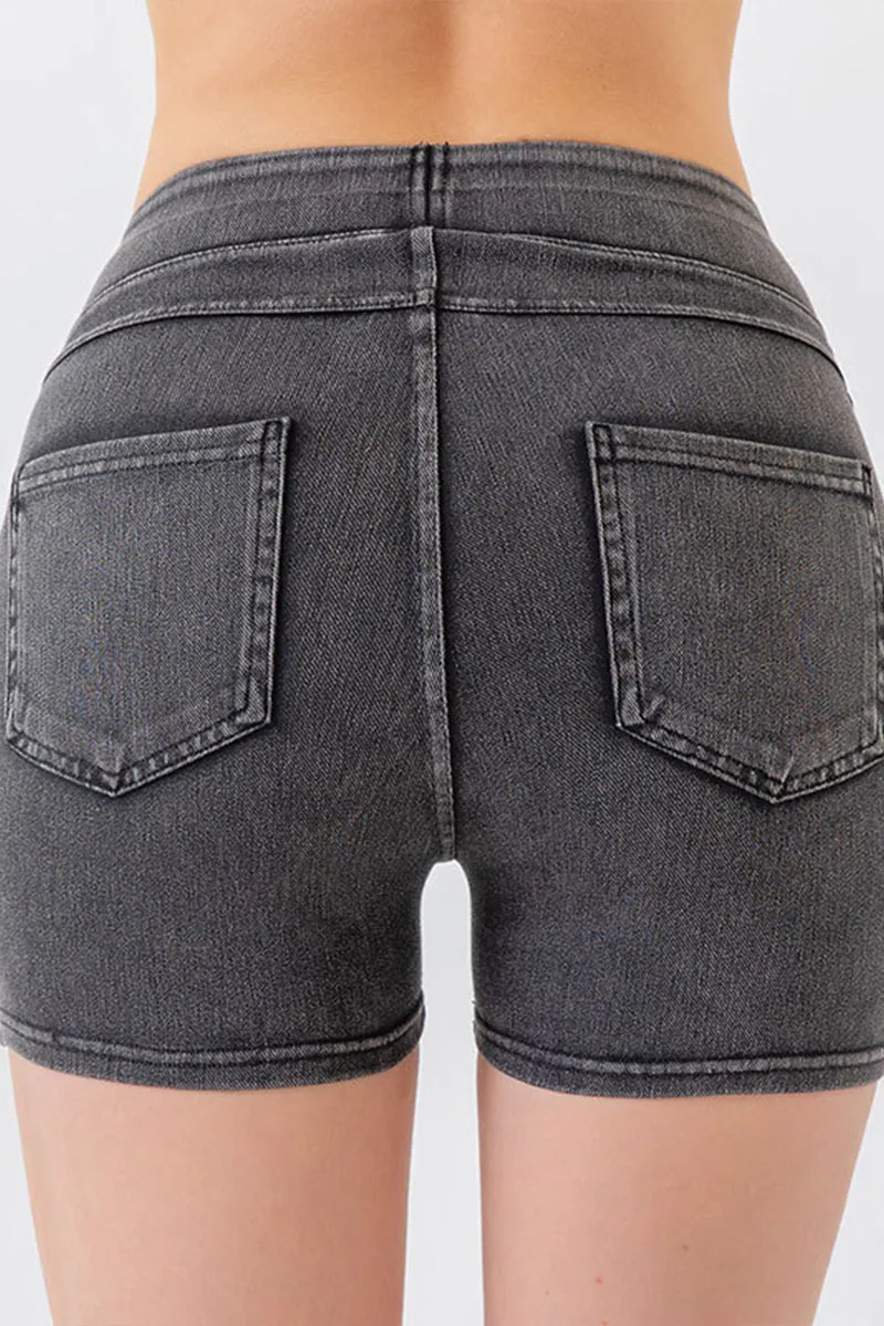 PK0684 Denim Workout Shorts