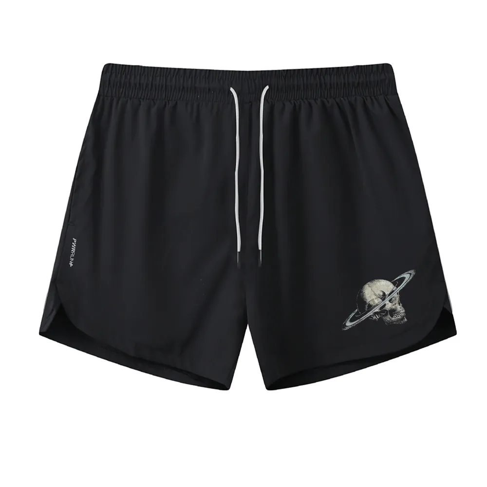 Planetary Skull Graphic Shorts