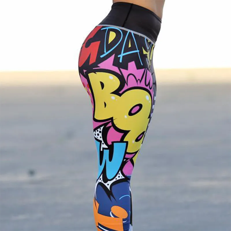 Printed Cool Yoga Fitness Leggings