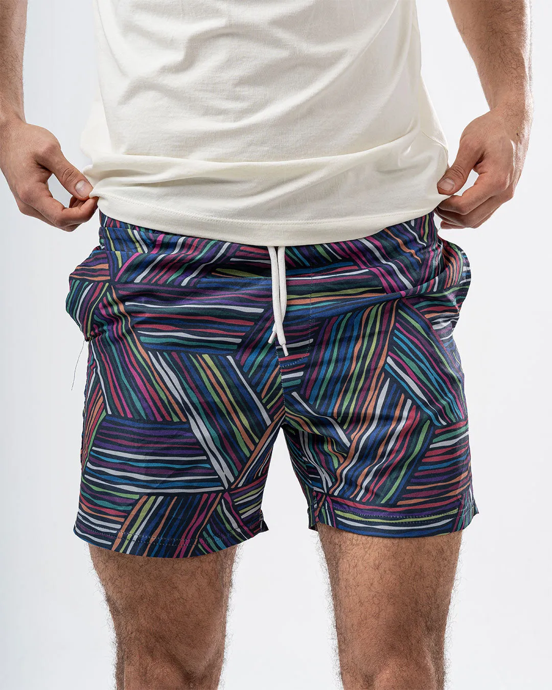 Printed Mens Swimsuit