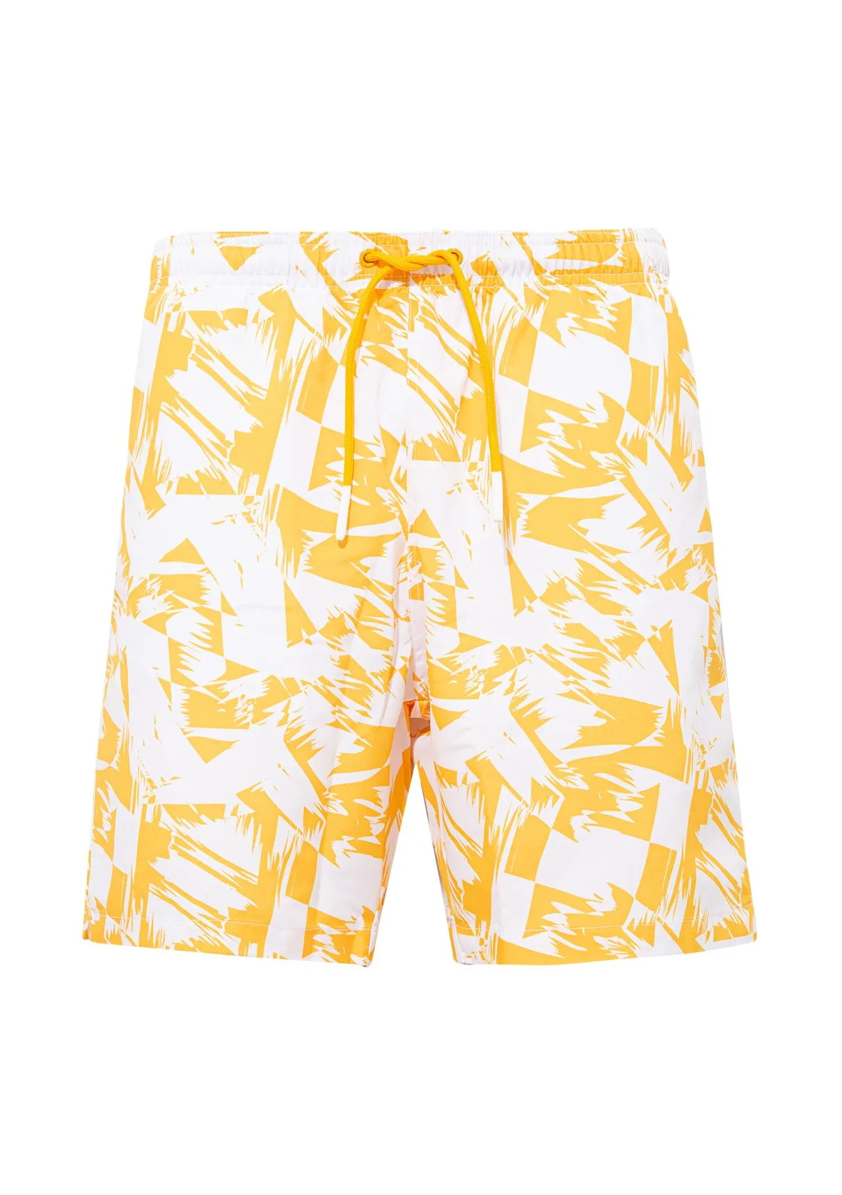 Printed Yellow Trunks