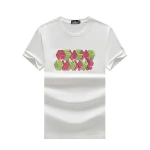 Psycho Bunny Men's Regular Fitted T-shirt-White