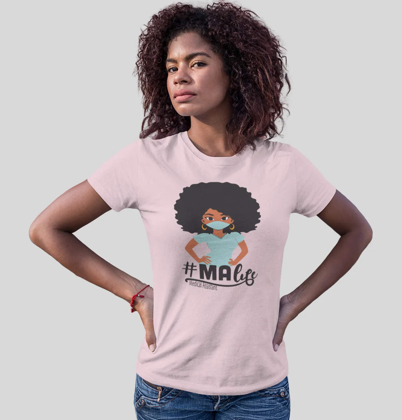 "MA Life" Women's Fitted Tee