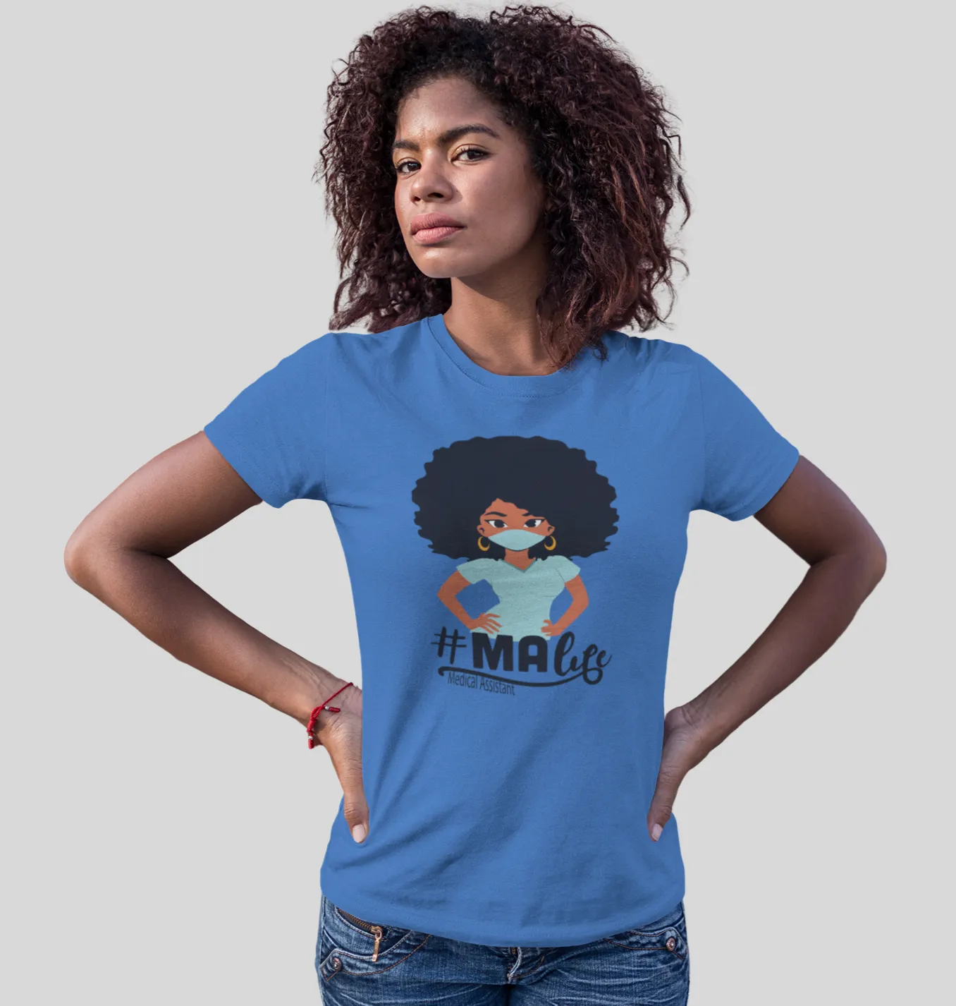 "MA Life" Women's Fitted Tee