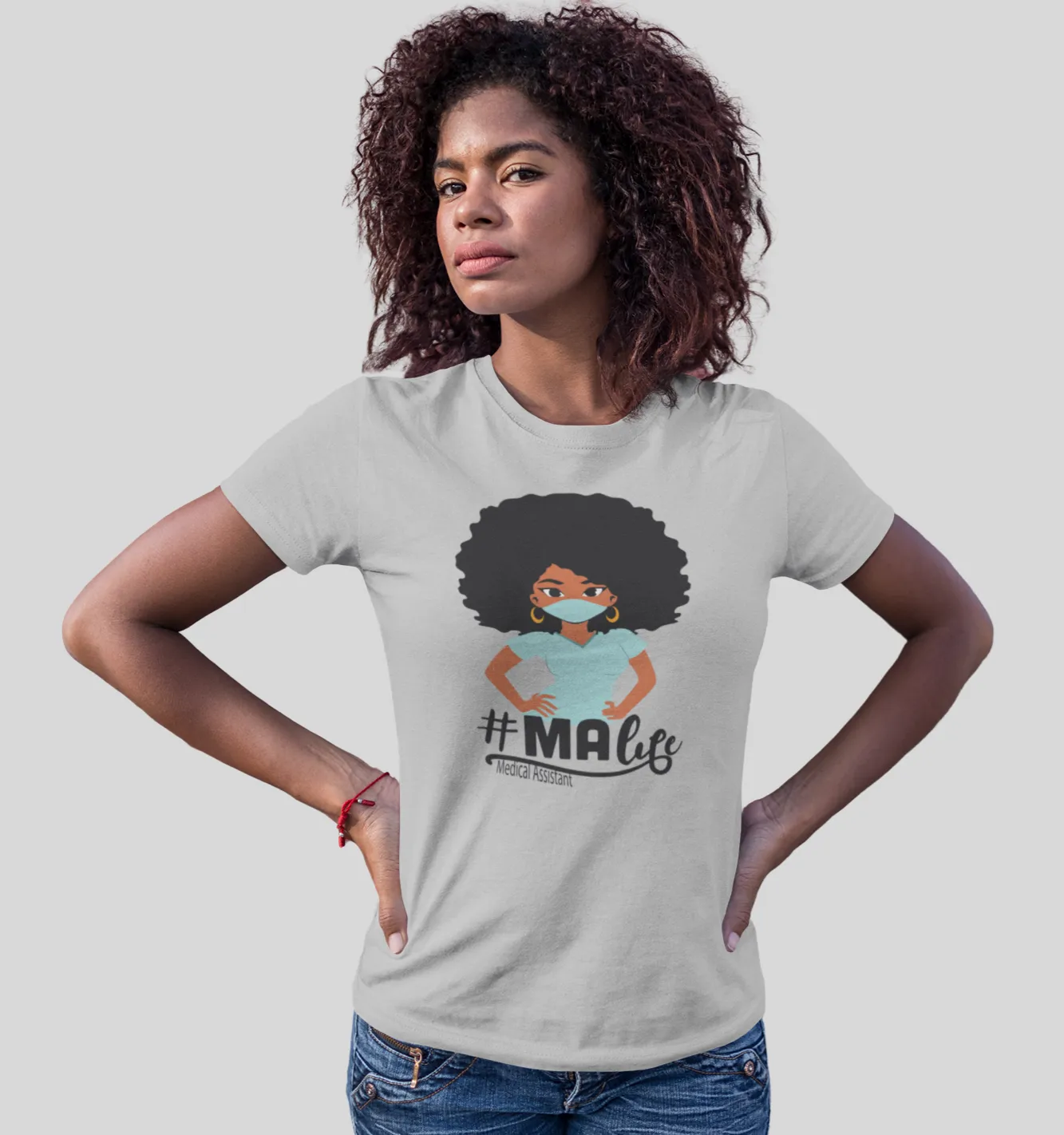 "MA Life" Women's Fitted Tee