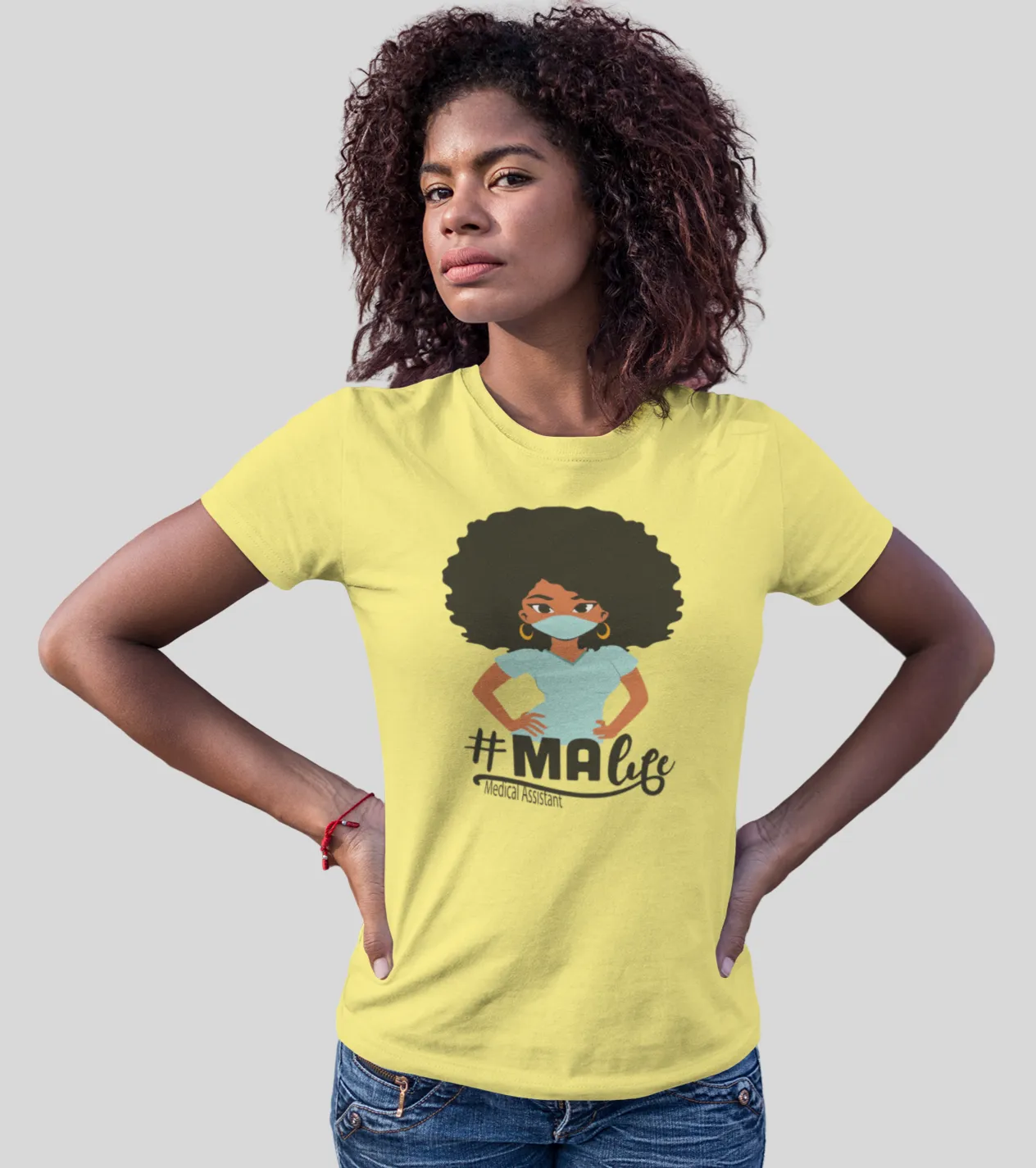 "MA Life" Women's Fitted Tee