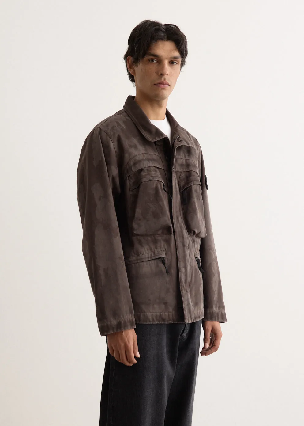 Raso Gommato 3L Laser Camo Field Jacket