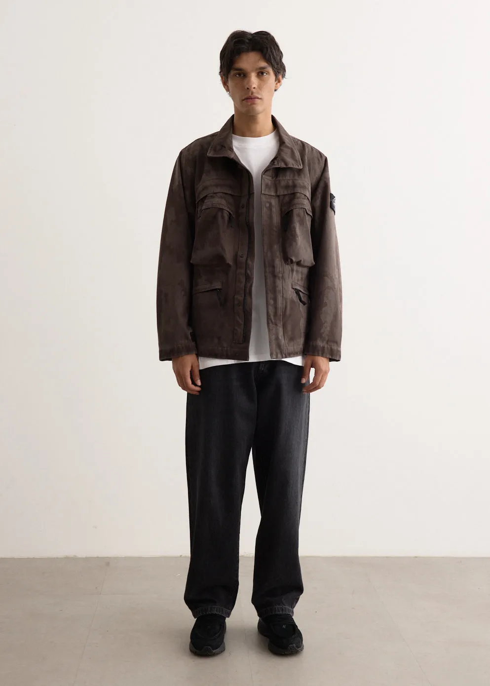 Raso Gommato 3L Laser Camo Field Jacket