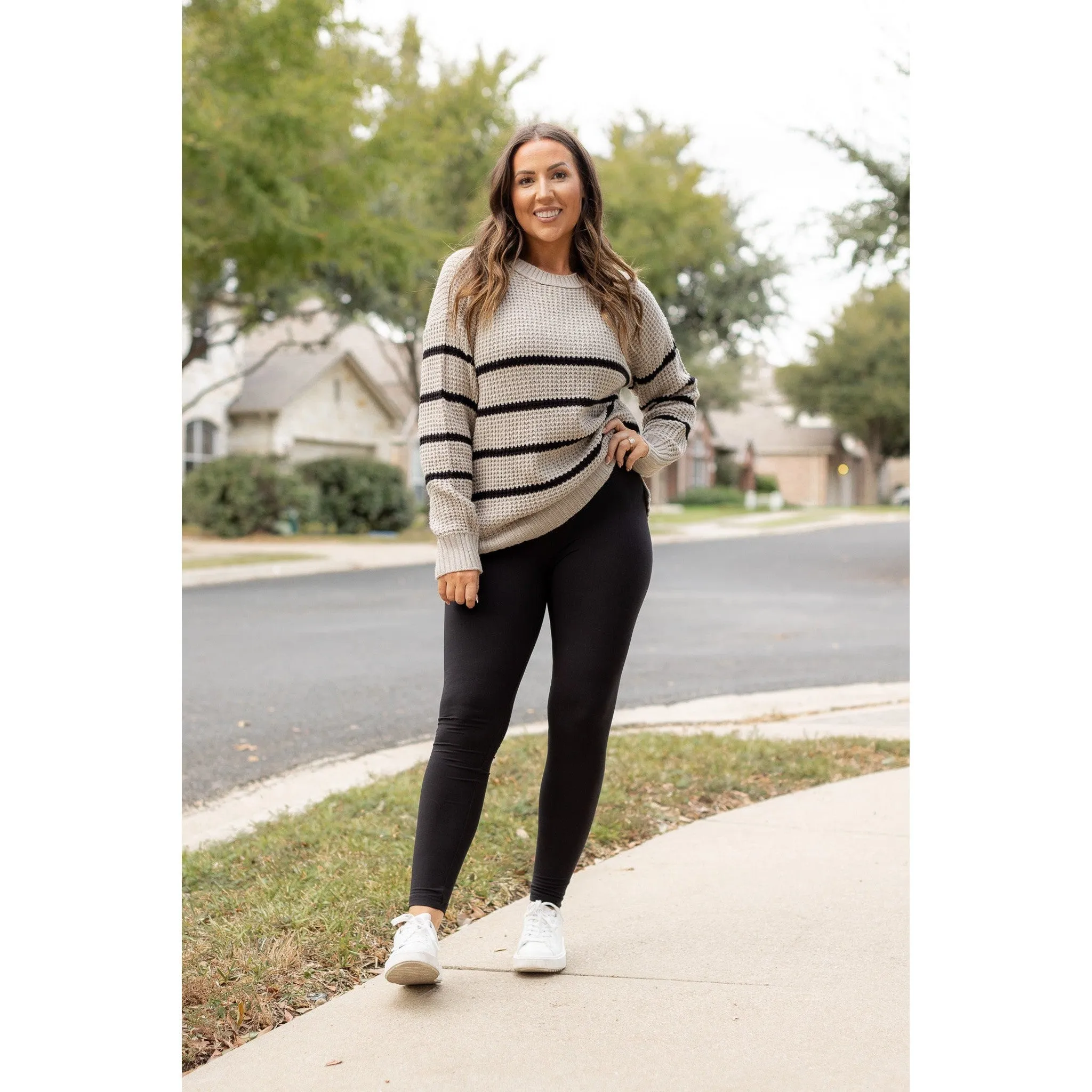 Ready to Ship | FULL LENGTH, NO POCKET Black Leggings - Round 3
