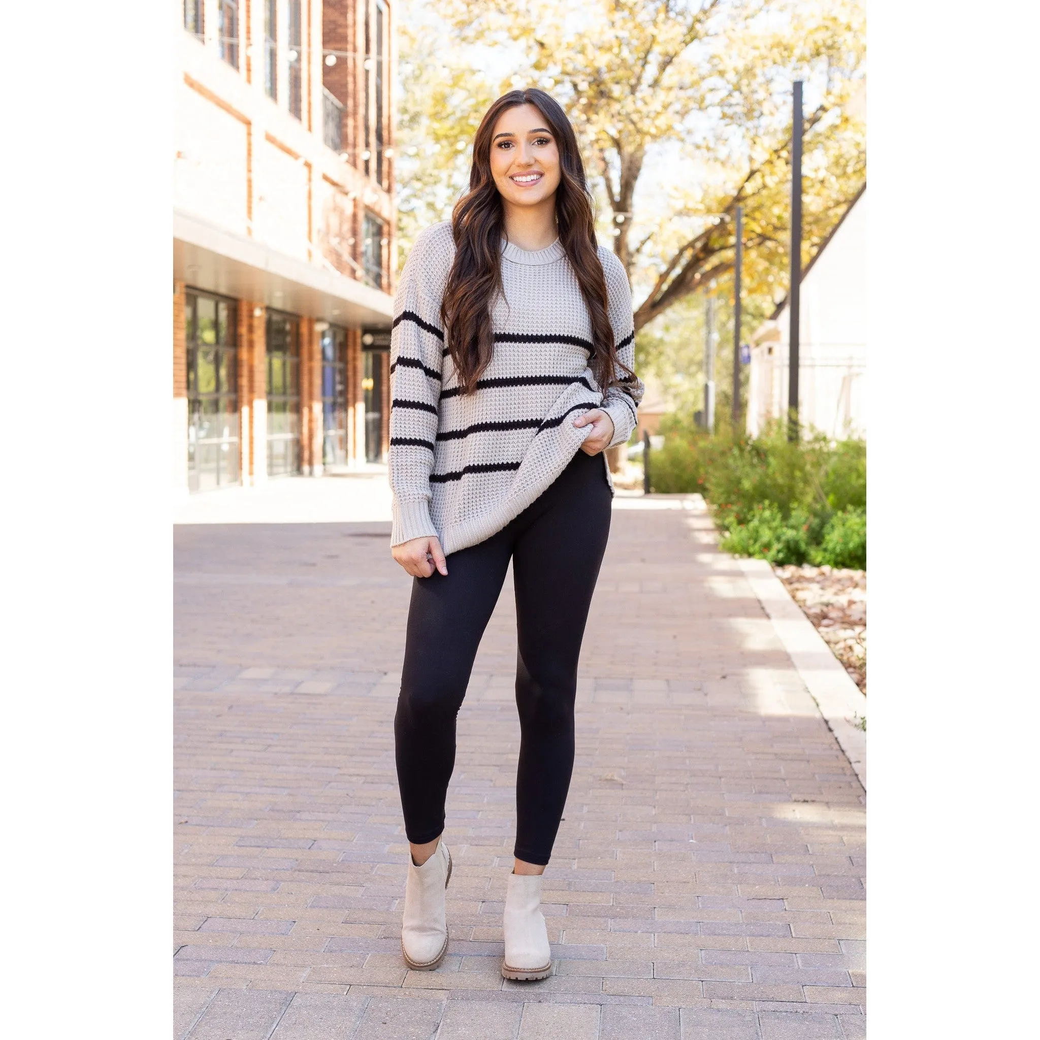 Ready to Ship | FULL LENGTH, NO POCKET Black Leggings - Round 3