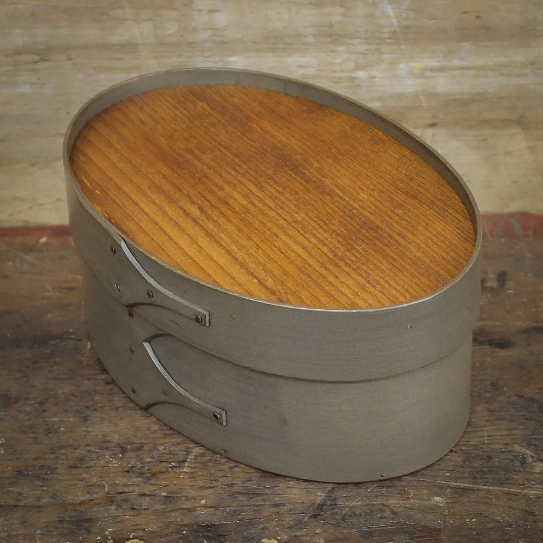 Recessed Lid, Size #3 Oval Box