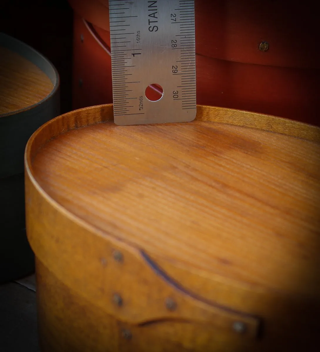 Recessed Lid, Size #3 Oval Box