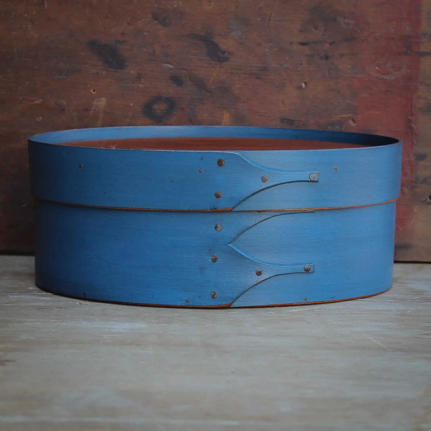 Recessed Lid, Size #3 Oval Box