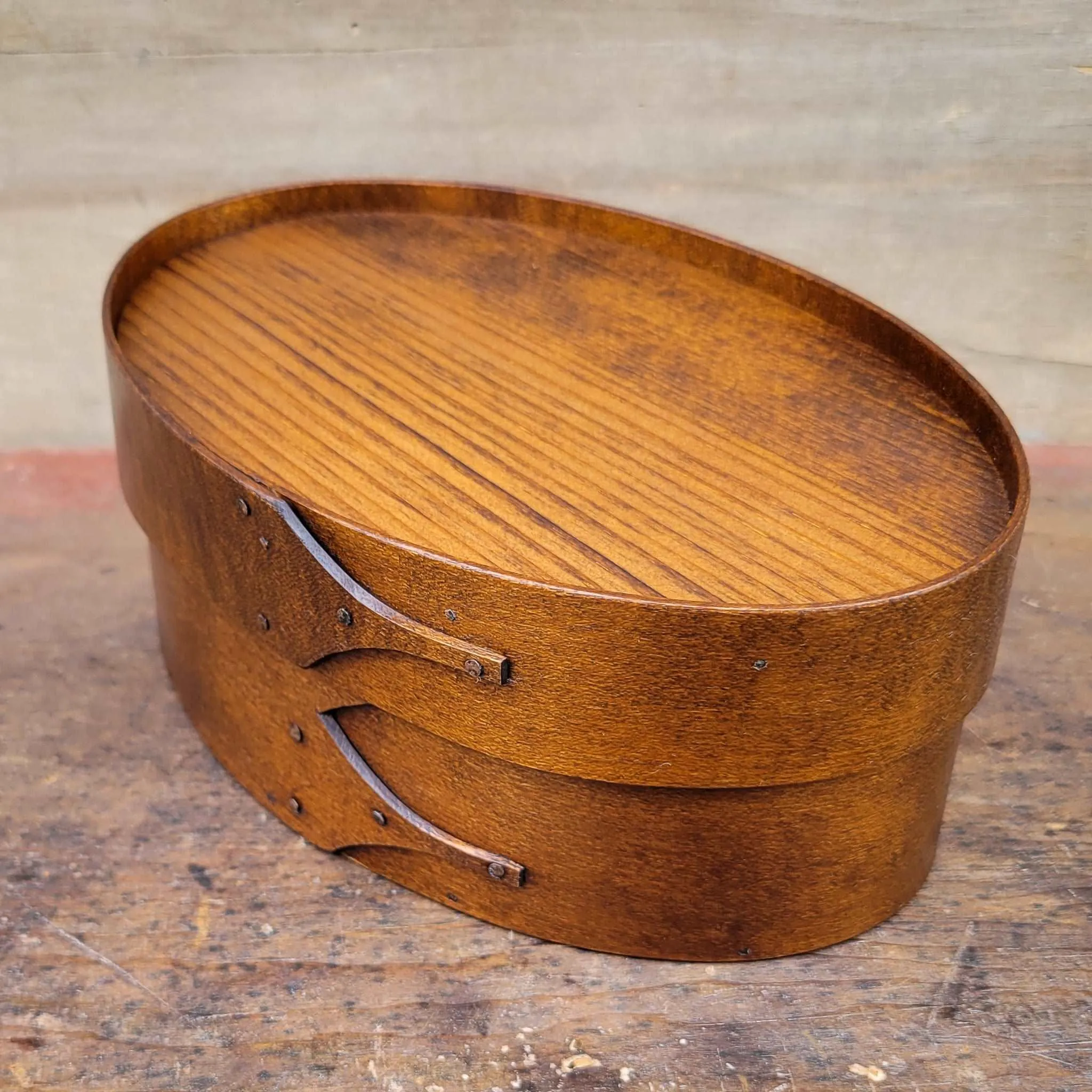 Recessed Lid, Size #3 Oval Box